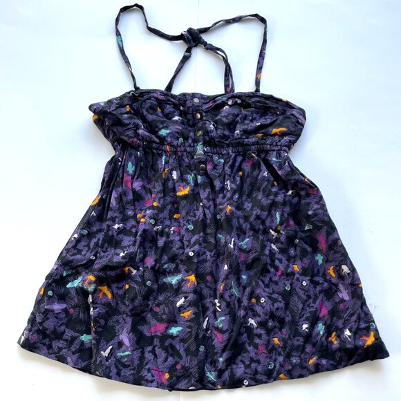 VTG O’Neill‎ Y2K Fairy Coquette Sirencore Babydoll Milkmaid Top Size Medium - Picture 4 of 10